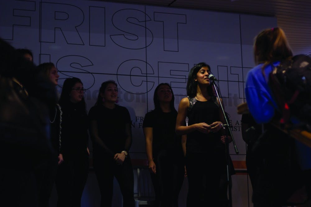 Tigressions Perform during the March 6th Day of Action