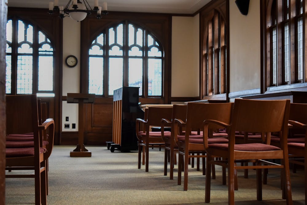<h5>Murray Dodge Hall is an interfaith space that houses the Office of Religious Life and its many programs.&nbsp;</h5>
<h6>Angel Kuo / The Daily Princetonian</h6>