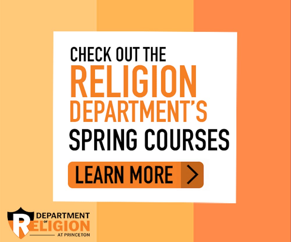 Princeton Religion Department Spring 2021 Courses Ad