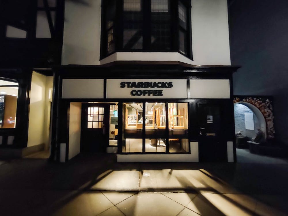 <h5>The Starbucks storefront on Nassau Street</h5>
<h6>Mark Dodici / The Daily Princetonian</h6>