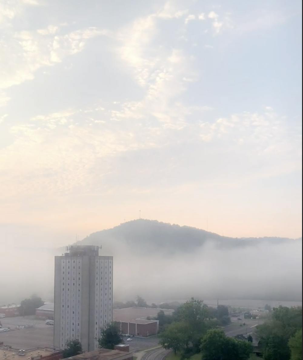 <h5>&nbsp;The morning view of Morehead, Kentucky from my dormitory window.</h5>
<h6>AG McGee / The Daily Princetonian</h6>
