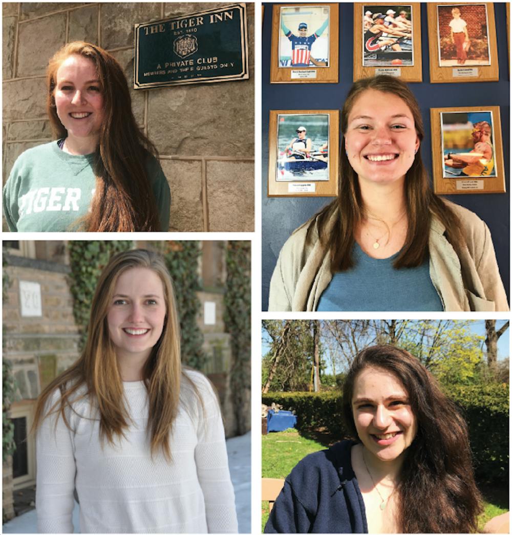 Four of the women leading their eating clubs