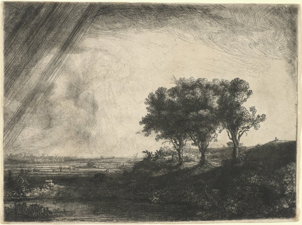 Rembrandt's "The Three Trees"