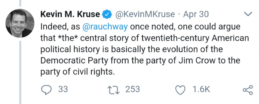 One of professor Kruse's responses.