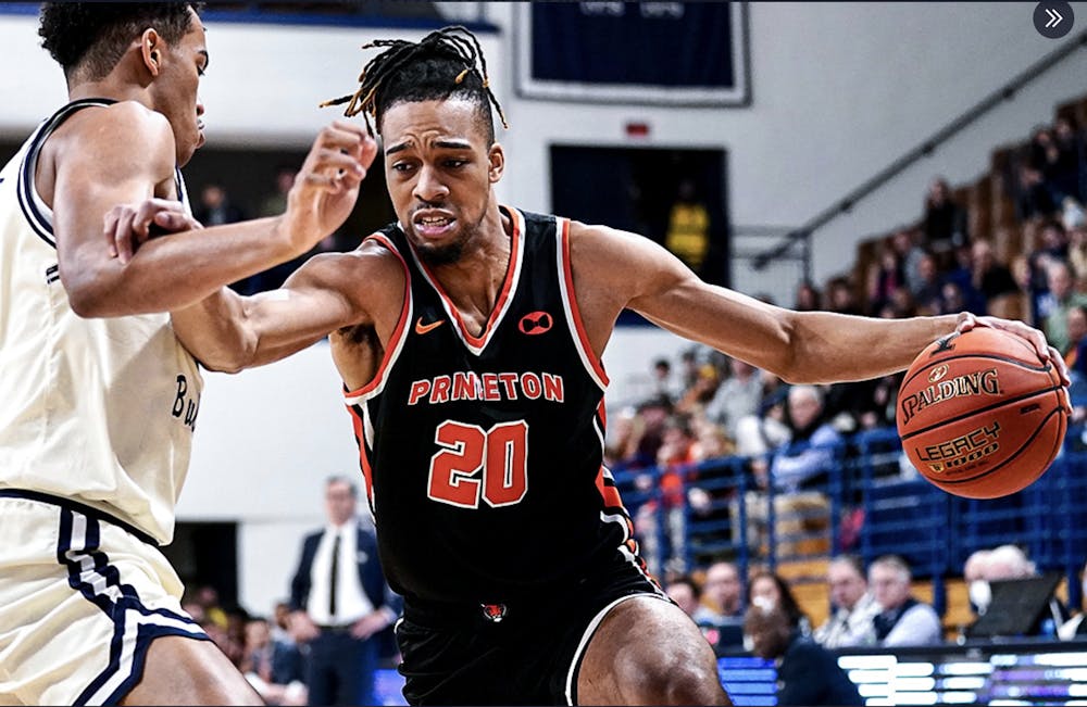 <h5>Senior forward Tosan Ev<strong>buomwan dropped a season-high nine assists the last time Princeton faced Cornell.</strong></h5>
<h6><strong>Courtesy of </strong><a href="https://twitter.com/PrincetonMBB/status/1619511183941447680/photo/1" target="_self"><strong>@PrincetonMBB/Twitter</strong></a><strong>.</strong></h6>
