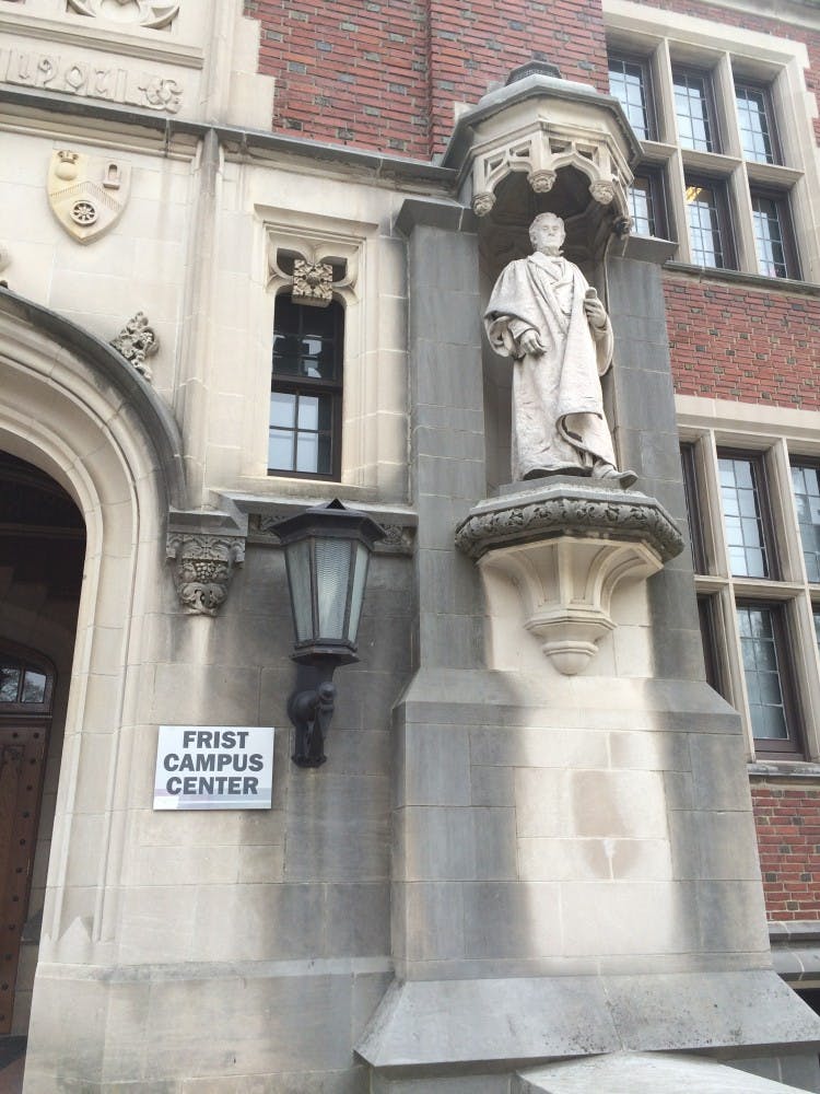 Frist Campus Center Town Hall Workers 