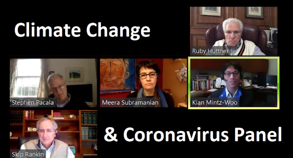 Climate change and coronavirus