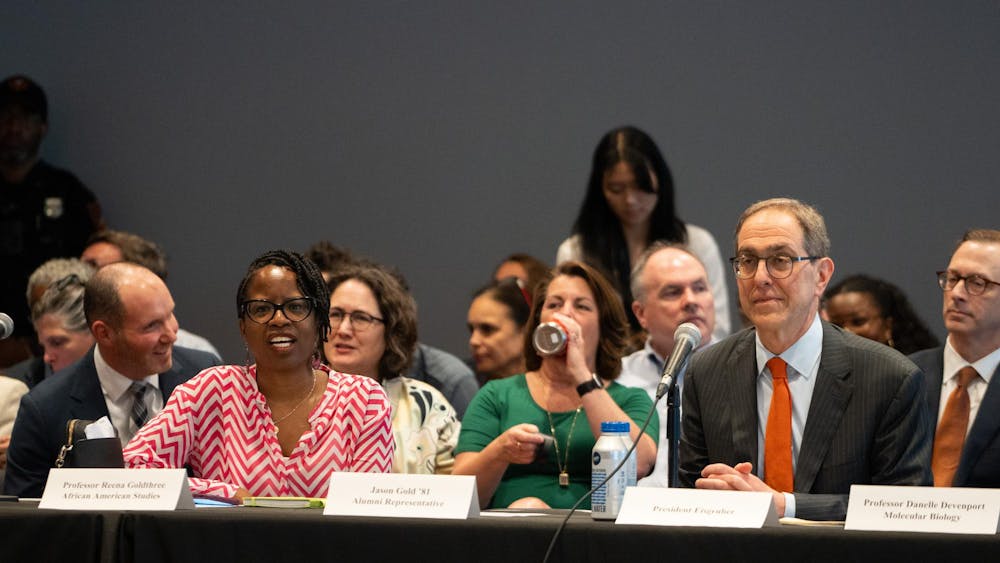 Various people sitting and talking