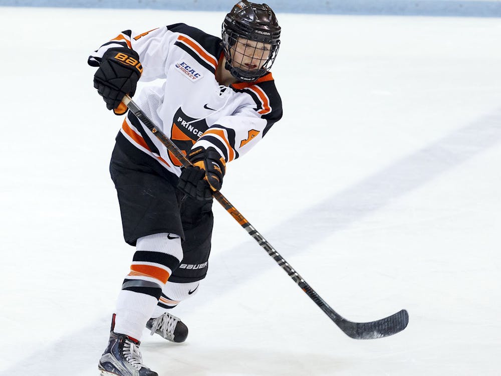 Claire Thompson on the ice