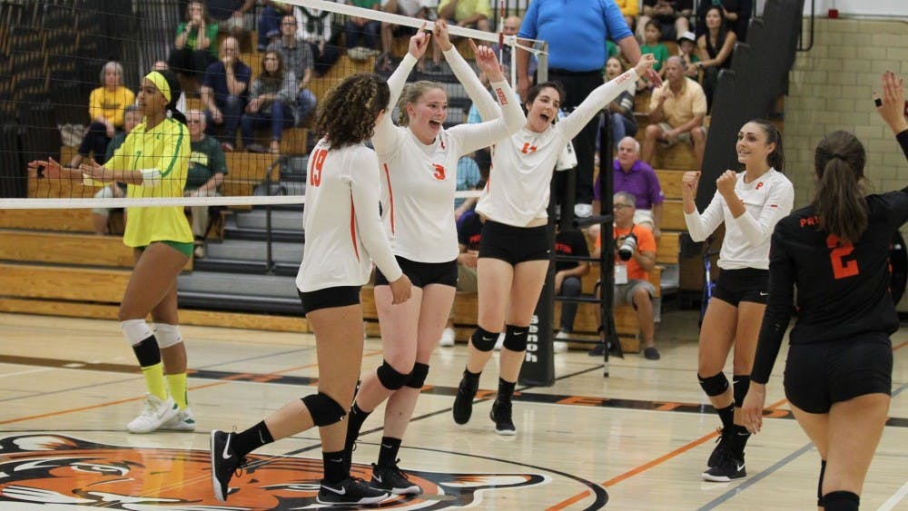 Princeton women's volleyball beats Harvard, Dartmouth to extend win