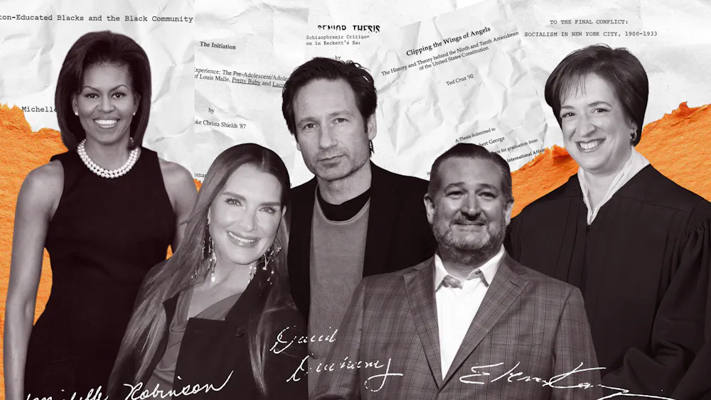 Celebrity Senior Theses - 5