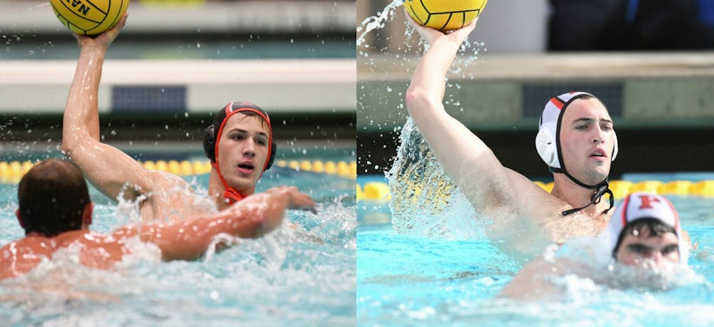 <h5>Sophomore Roko Pozaric (left), Senior Ryan Neapole (right)</h5>
<h6>Courtesy of goprincetontigers.com</h6>