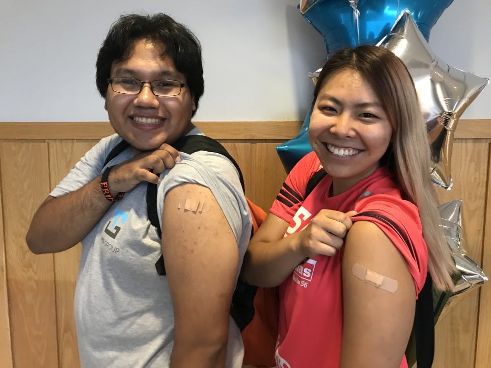 Students receive vaccines at annual vaccine clinic
