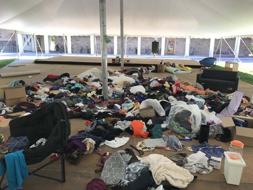 <h5>Clothing swap at Princeton.&nbsp;</h5>
<h6>Courtesy of Lisa Nicolaison for The Daily Princetonian</h6>