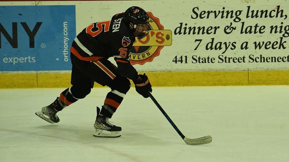 <h5>The men’s hockey team lost eight consecutive games to close out the season.</h5>
<h6>Photo courtesy of GoPrincetonTigers.com</h6>