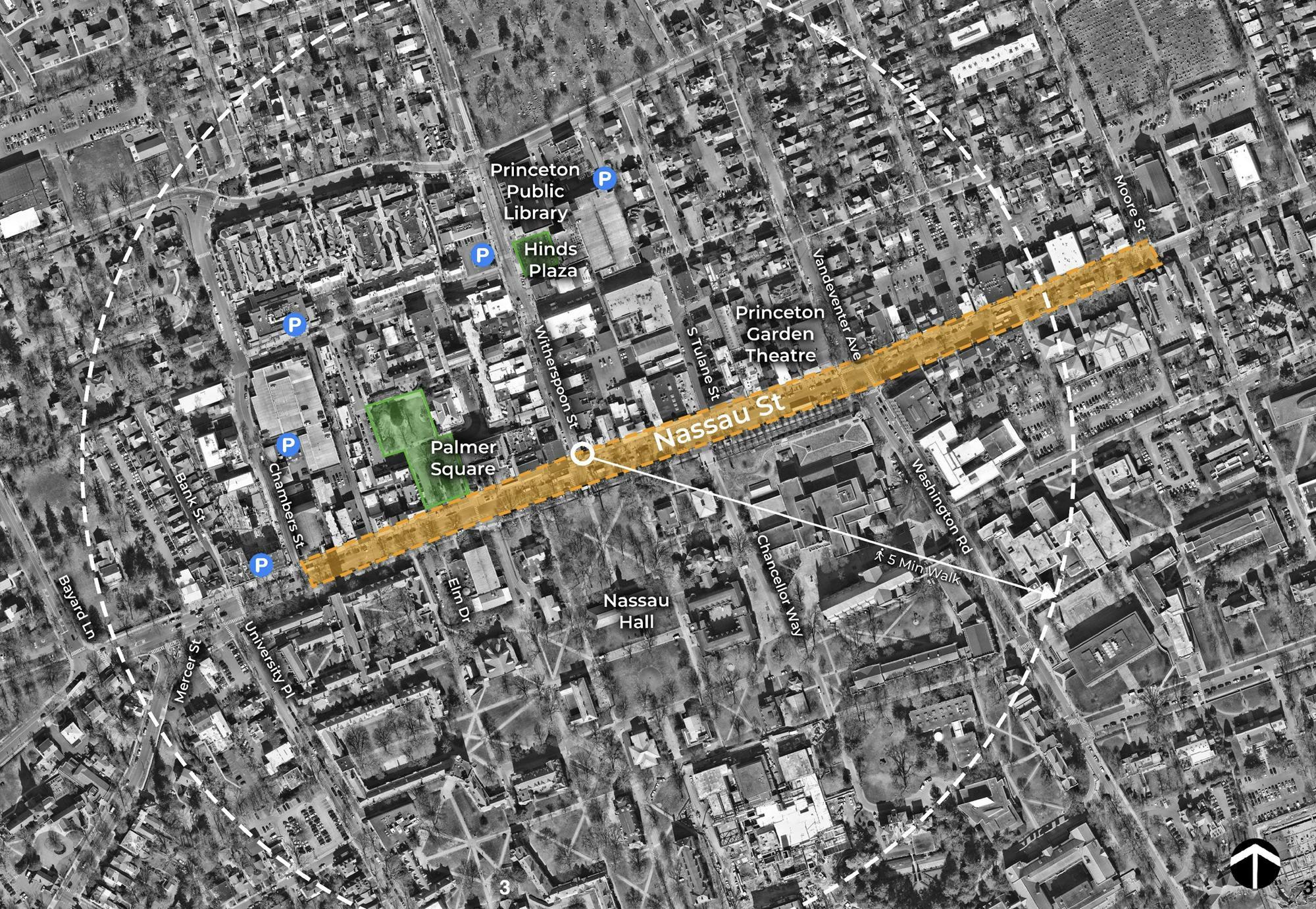 Nassau Street Proposal map.png