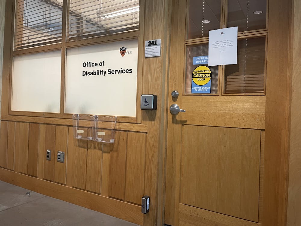 <h5>The exterior of the Office of Disability Services in Frist Campus Center.&nbsp;</h5>
<h6>Naomi Hess / The Daily Princetonian</h6>