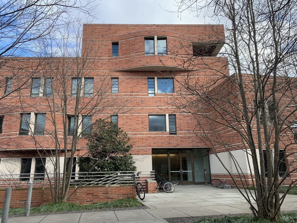 <h5>Isolation dorms in 1976 hall, where students reported feeling a little lonely sometimes.</h5>
<h6><strong>Naomi Hess / The Daily Princetonian</strong></h6>