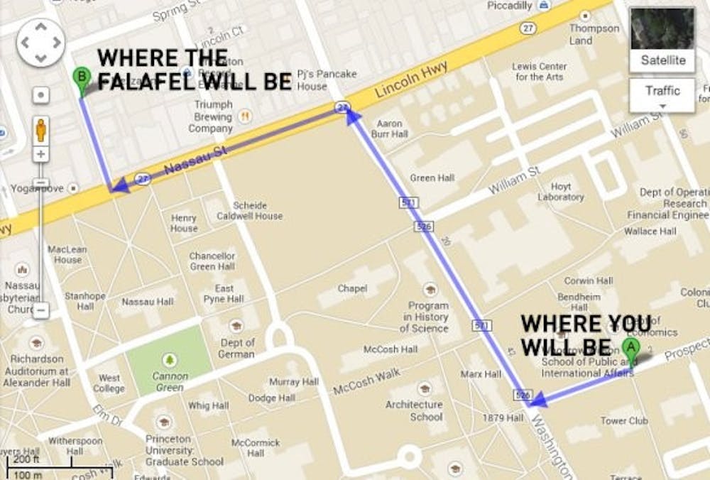  Google Maps says it's a 9-minute walk.