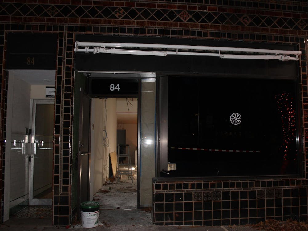 A building under construction.