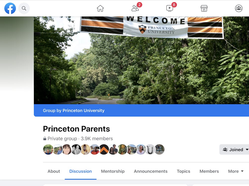 A screenshot of the Princeton Parents Page Facebook group.&nbsp;
Sydney Eck / The Daily Princetonian