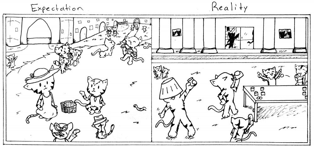 What Frosh Think Lawnparty Is...