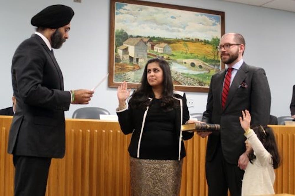 Sadaf Jaffar swears in as mayor 