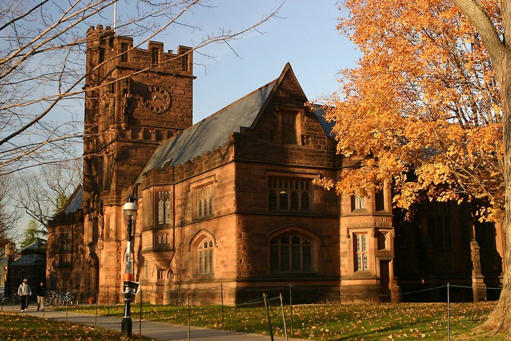 East Pyne Hall at sunset