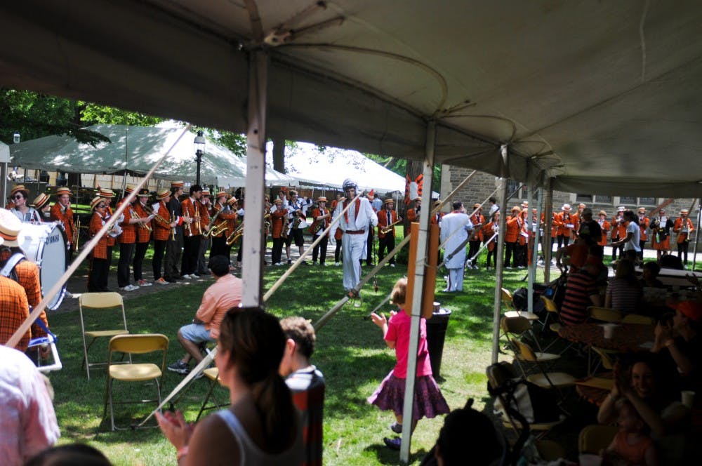 <h5>Alumni gather on campus for Reunions in 2013</h5>
<h6>Merrill Fabry / The Daily Princetonian</h6>