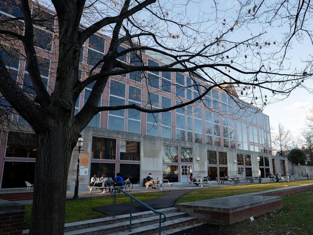 Frist Campus Center on a sunny day.