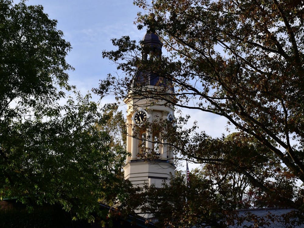 Nassau Hall afternoon sun
