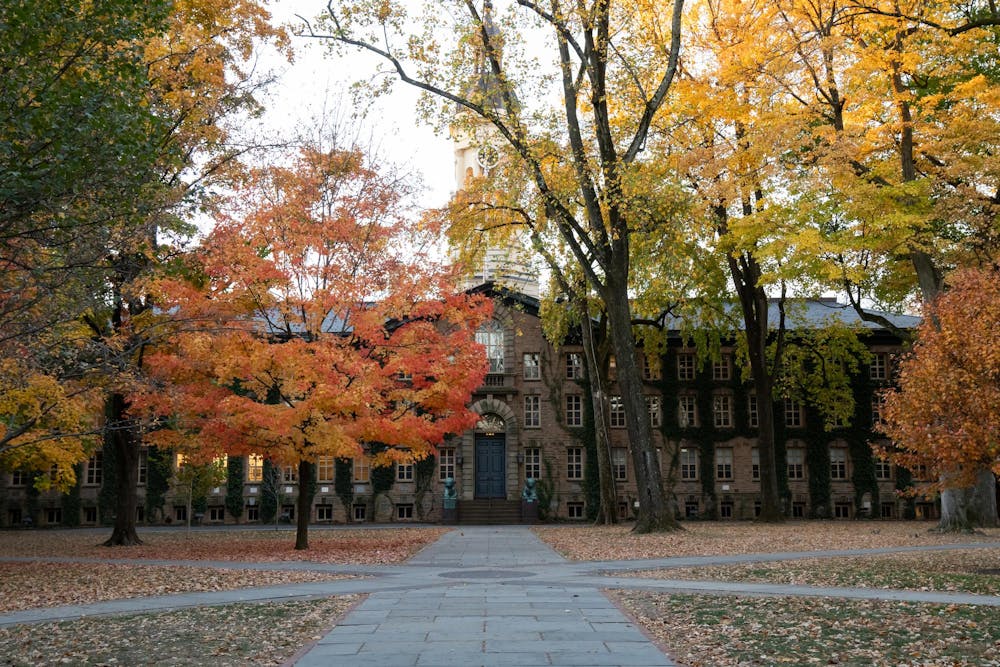 <h5>Nassau Hall.</h5><h6>Louisa Gheorghita / The Daily Princetonian</h6>