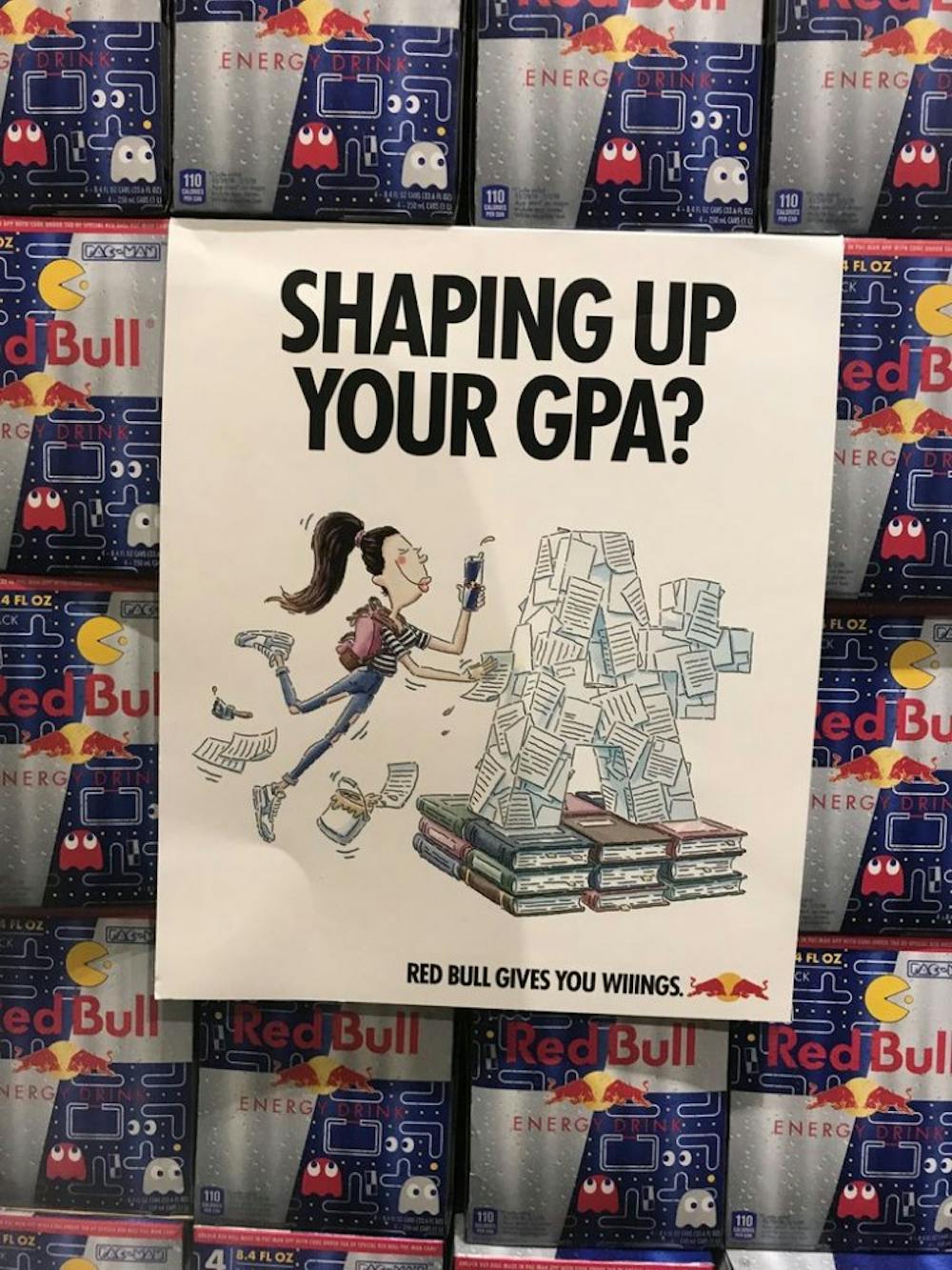 Red Bull poster