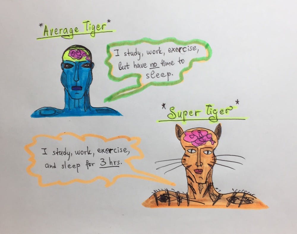 Average vs. super tiger
