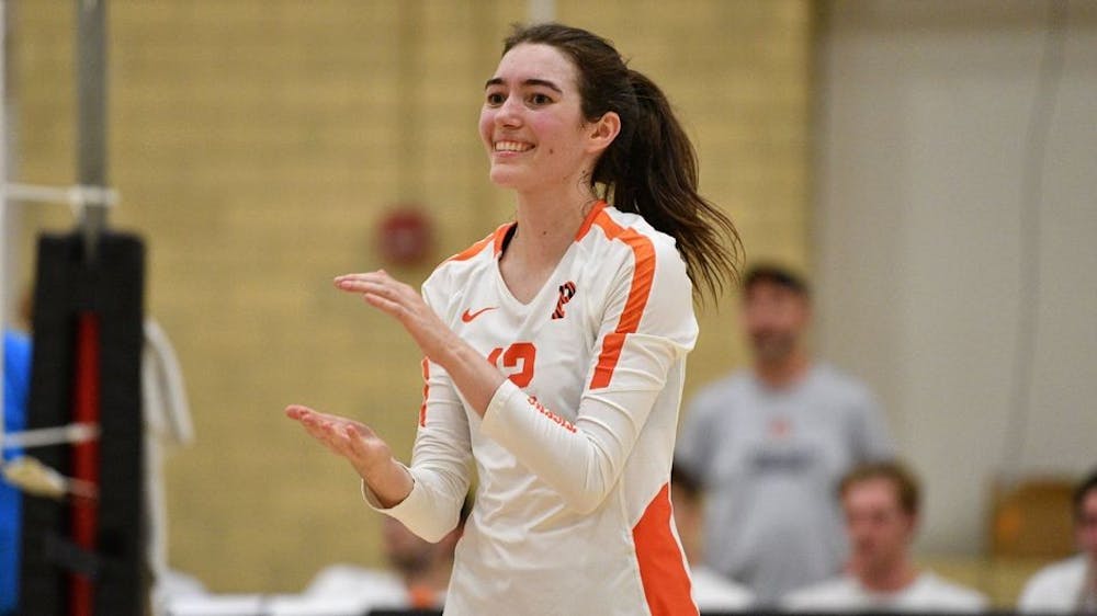 <h5>The Tigers have now won six straight.</h5>
<h6>Courtesy of <a href="https://goprincetontigers.com/news/2022/9/23/womens-volleyball-womens-volleyball-opens-ivy-play-with-3-0-triumph-over-penn.aspx" target="_self">GoPrincetonTigers</a>.</h6>