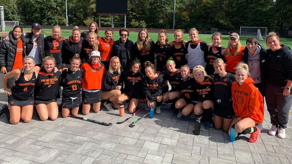 <h5>The Tigers are undefeated in Ivy play.</h5>
<h6>Courtesy of <a href="https://goprincetontigers.com/news/2022/10/8/field-hockey-after-meeting-with-billie-jean-king-no-8-princeton-tops-dartmouth.aspx" target="_self">GoPrincetonTigers.com</a>.</h6>