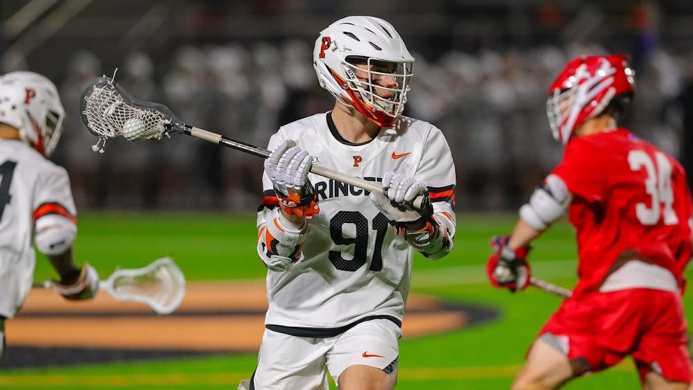 <h5>First-year Coulter Mackesy had three assists against Marist.&nbsp;</h5>
<h6><a href="https://twitter.com/TigerLacrosse/status/1511702219732795403" target="_self">@TigerLacrosse/Twitter.&nbsp;</a></h6>