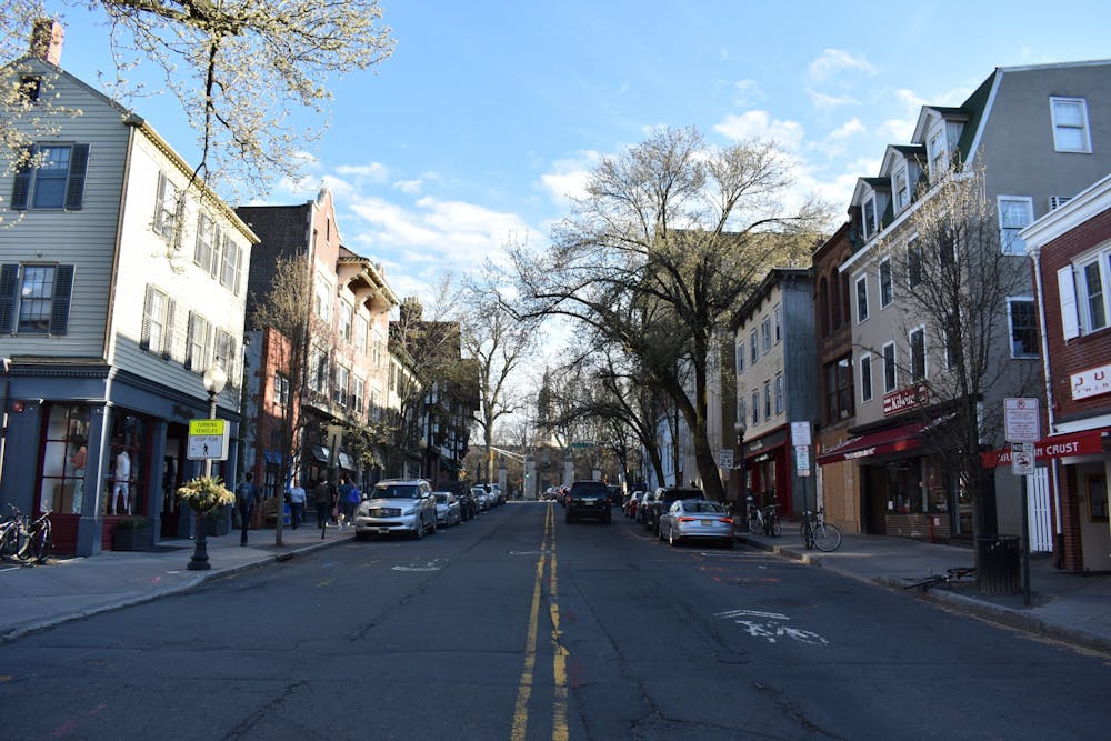 <h5>Witherspoon Street is the center of the Witherspoon-Jackson district, a historically Black neighborhood in Princeton.</h5>
<h6>Mark Dodici / The Daily Princetonian</h6>