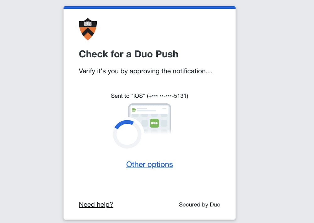 <h5>Duo Security Two-Factor Authentication will be required for entry to all student dormitories</h5>
<h6>Daily Princetonian Staff</h6>