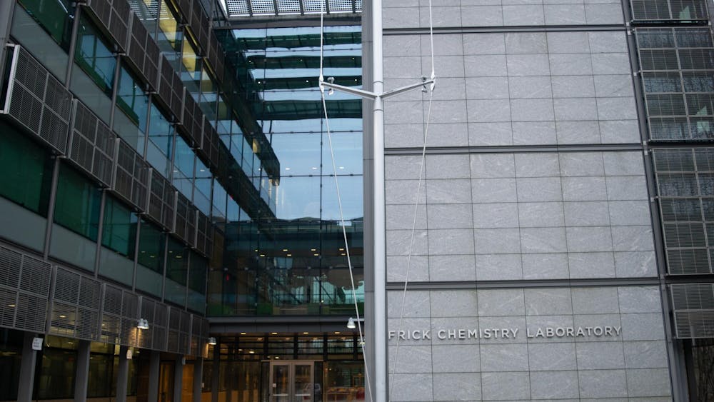 A metal and glass building