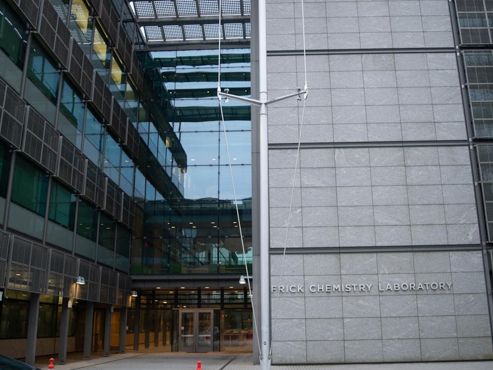 A metal and glass building