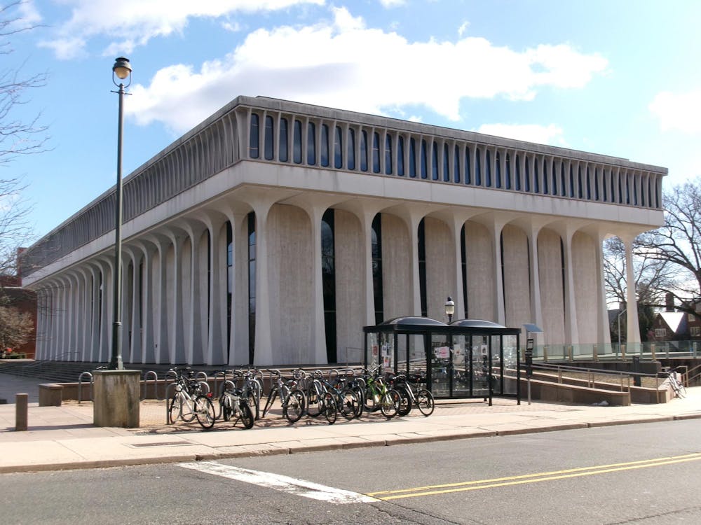 The SPIA building on a sunny day. 