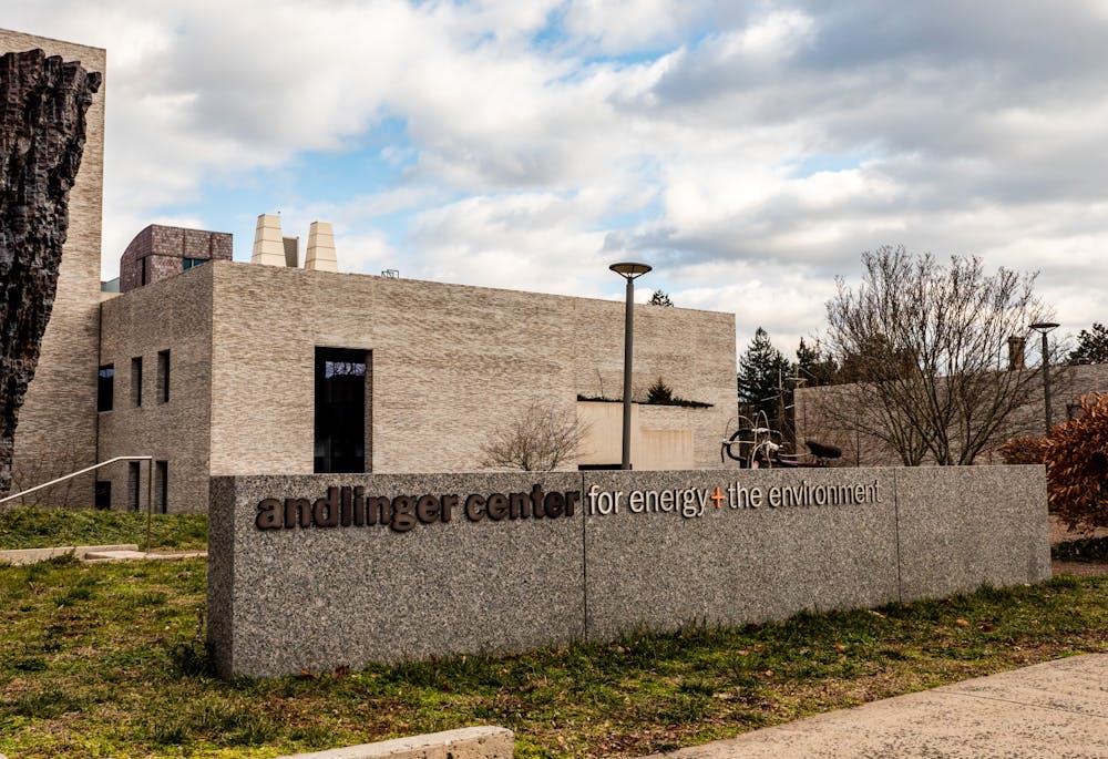 <h5>The Andlinger Center for Energy and the Environment.</h5>
<h6>Candace Do / The Daily Princetonian</h6>