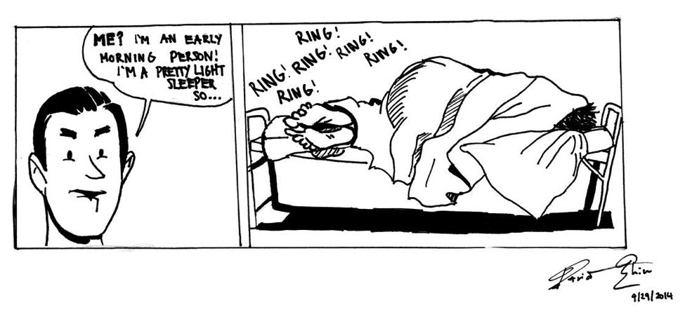 As much as I claim to be a morning person...