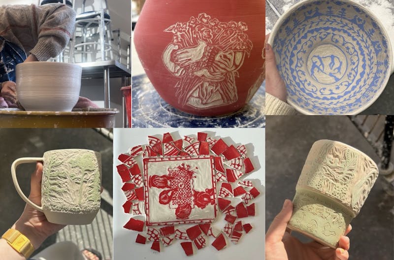 Hope Gantt ’28 is kiln it in the ceramics studio