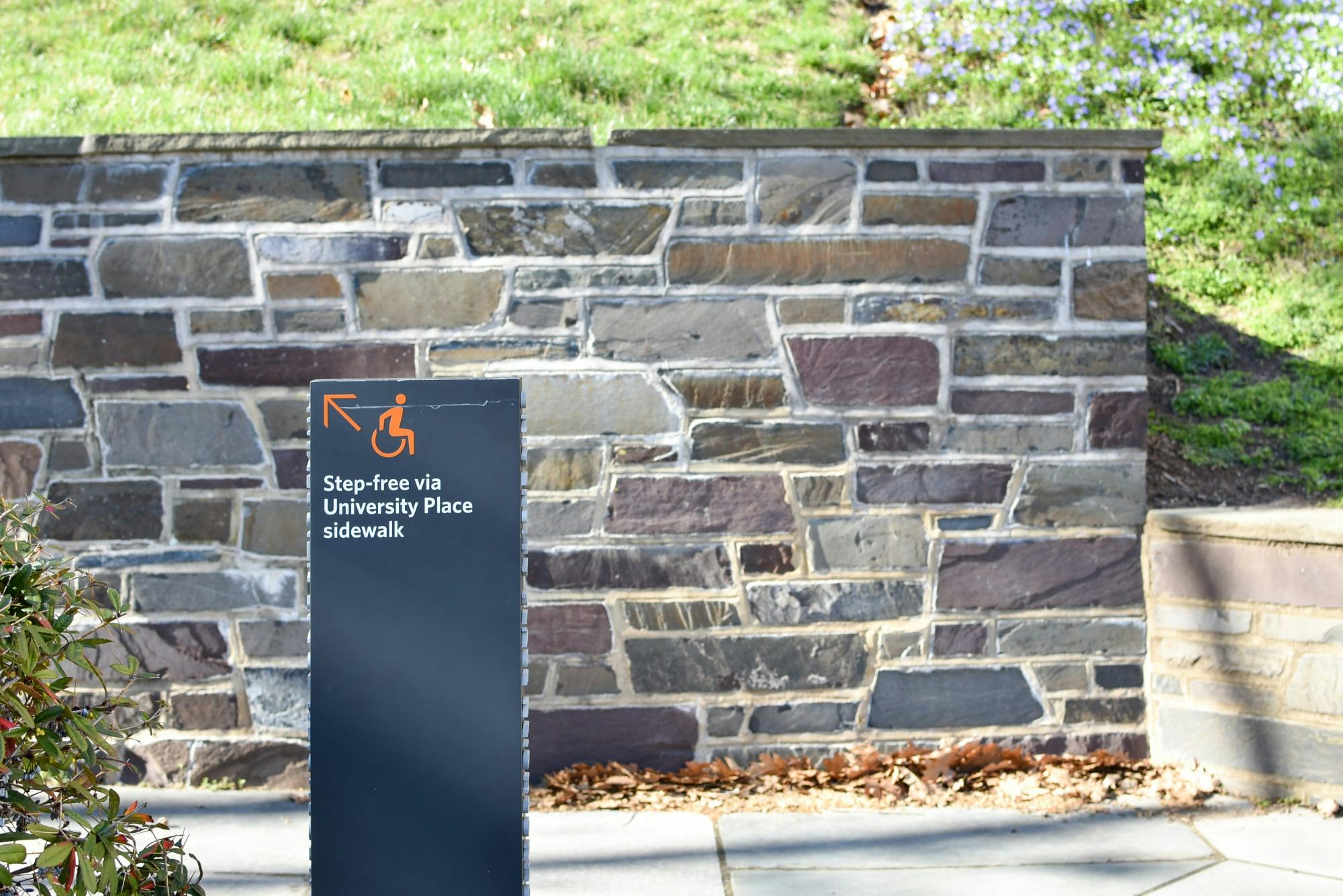 university store accesible path angel kuo