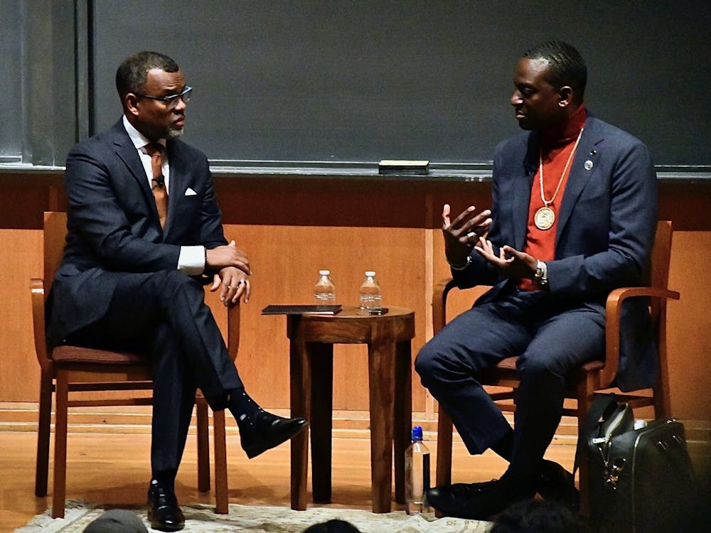 Eddie Glaude and Yusef Salaam 