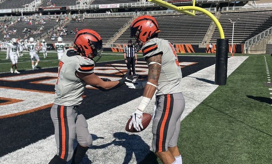 Iosivas scores, Sexton kicks, and the Tigers lead 35-0 with 5:36 left before halftime