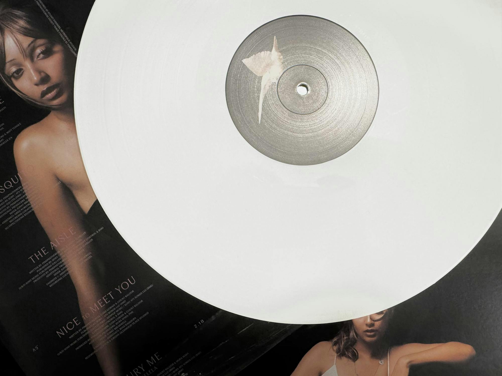 Vinyl album of "Heaven knows"