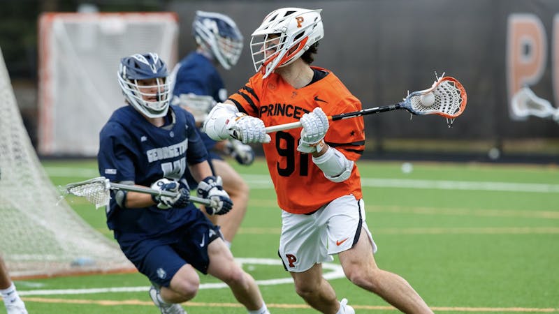 No. 5 men’s lacrosse loses to unranked Georgetown at home - The ...